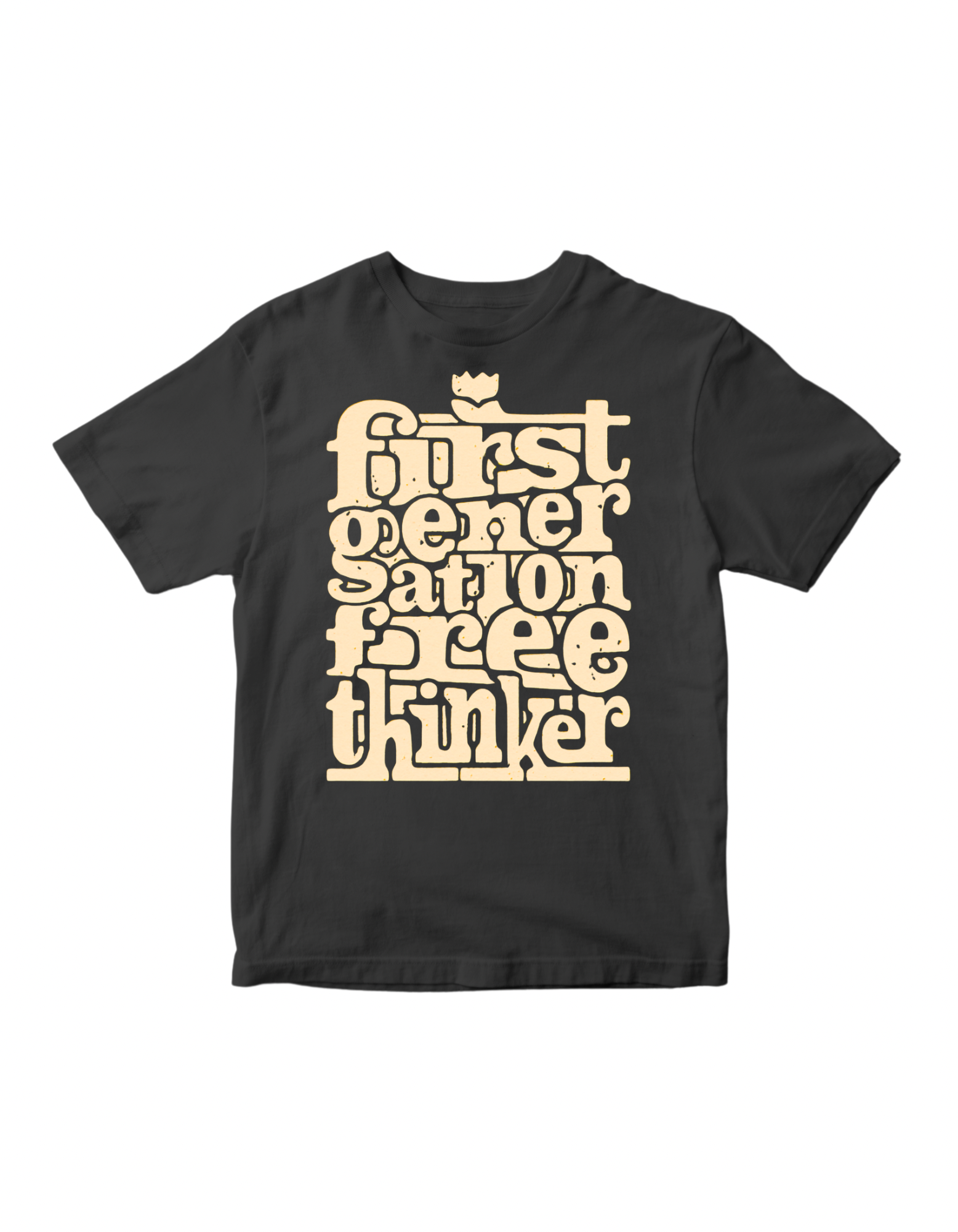 ‘First Generation Free Thinker’ Pocket T-Shirt